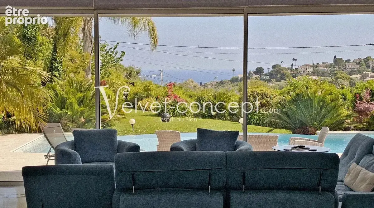 ANTIBES - Villa Contemporaine - Vue Mer - Calme - - photo 5
