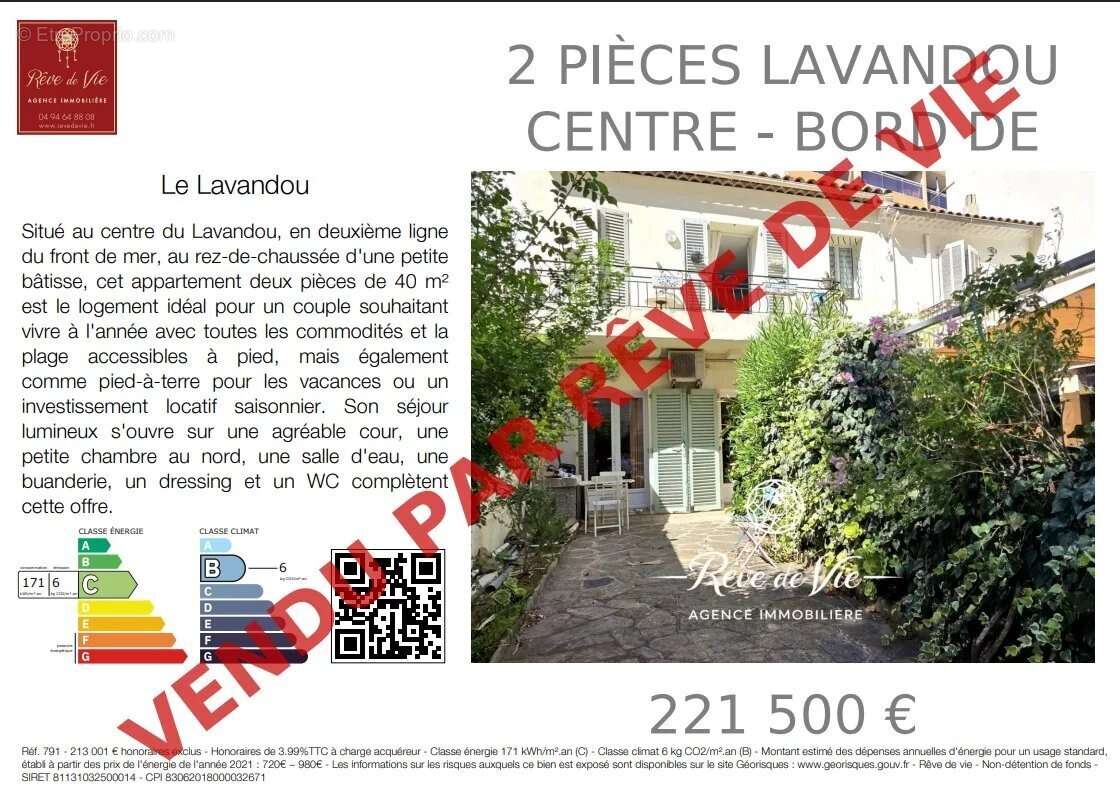 Appartement à LE LAVANDOU