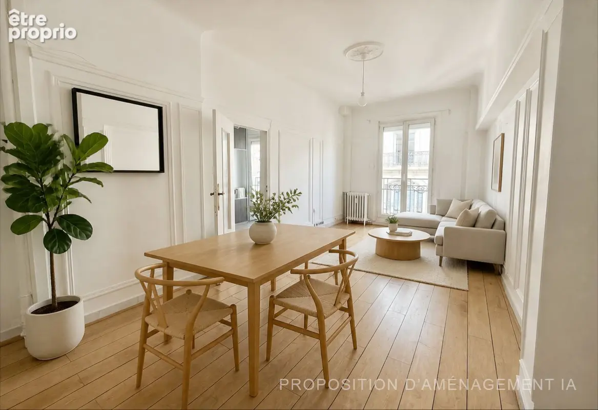 Appartement 2 pièces 45 m² à vendre à Paris-3e (75003) - photo 1