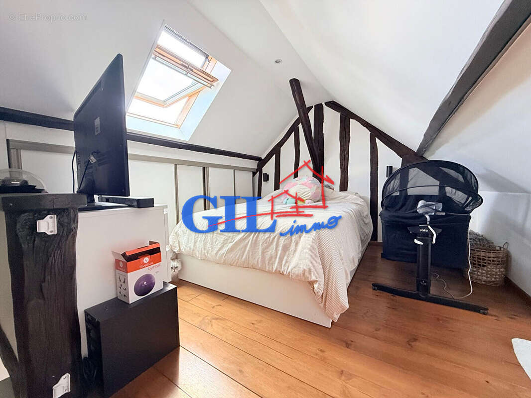 Seine port - maison briarde en pierre de 65m² hab. - photo 13
