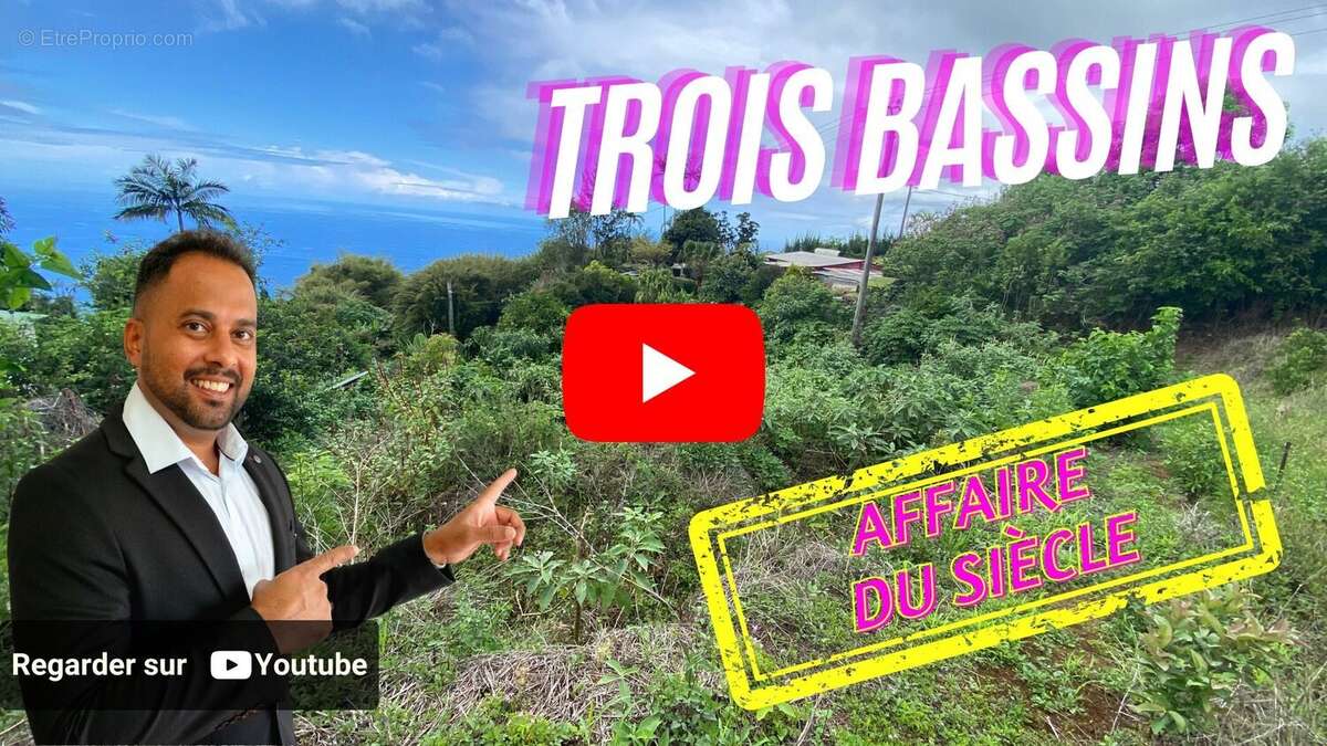 Terrain à LES TROIS-BASSINS