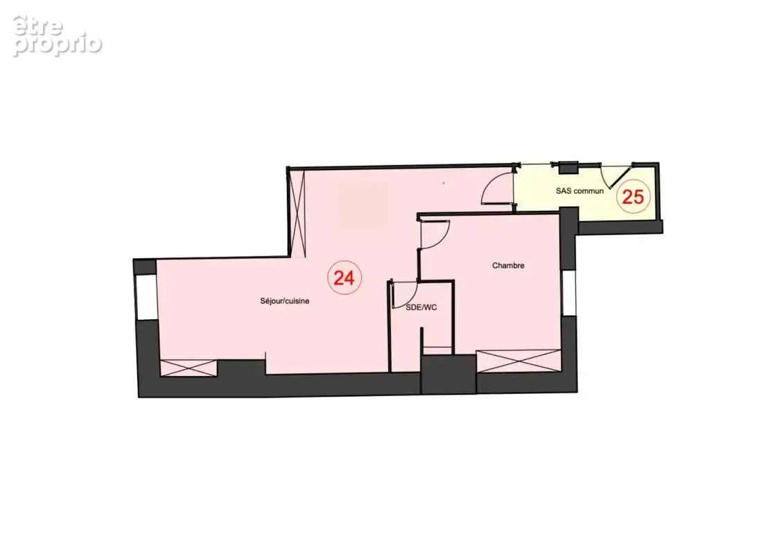 Appartement T2 lumineux, pas de travaux à prévoir - photo 7