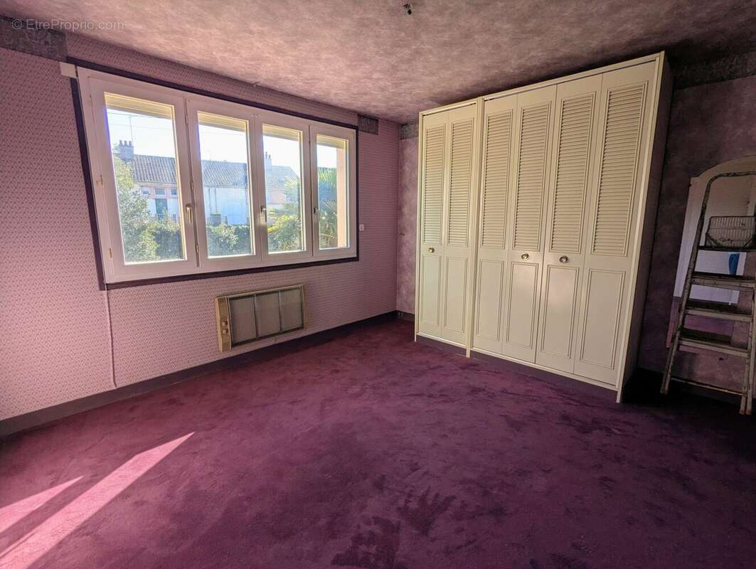 chambre 1 - Maison à GRANDCAMP-MAISY