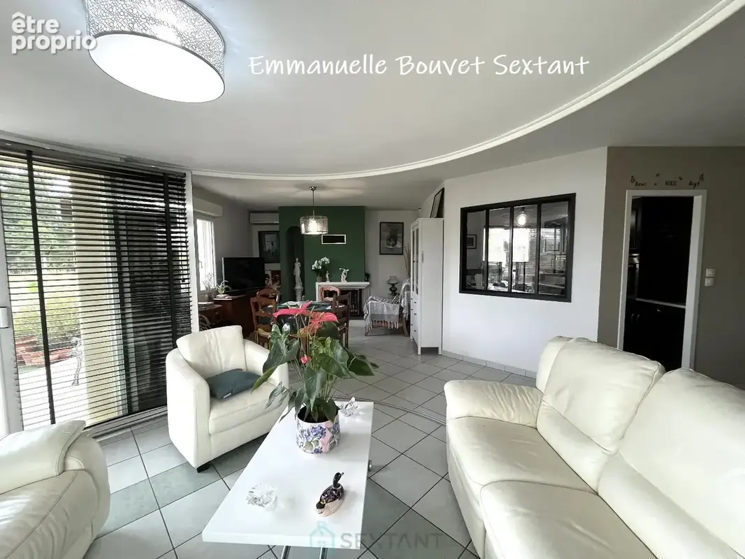 Belle maison de plain-pied, 120 m2, 4chambres, véranda, car-port, garage, chalet sur 2570 m2 - photo 6