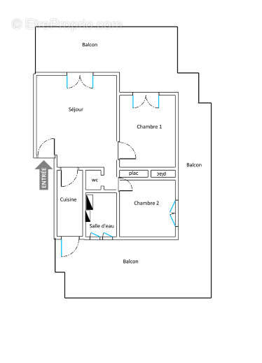 Appartement à LA LONDE-LES-MAURES