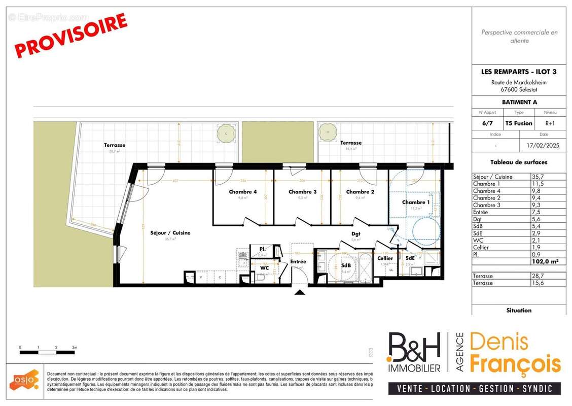 Appartement à SELESTAT