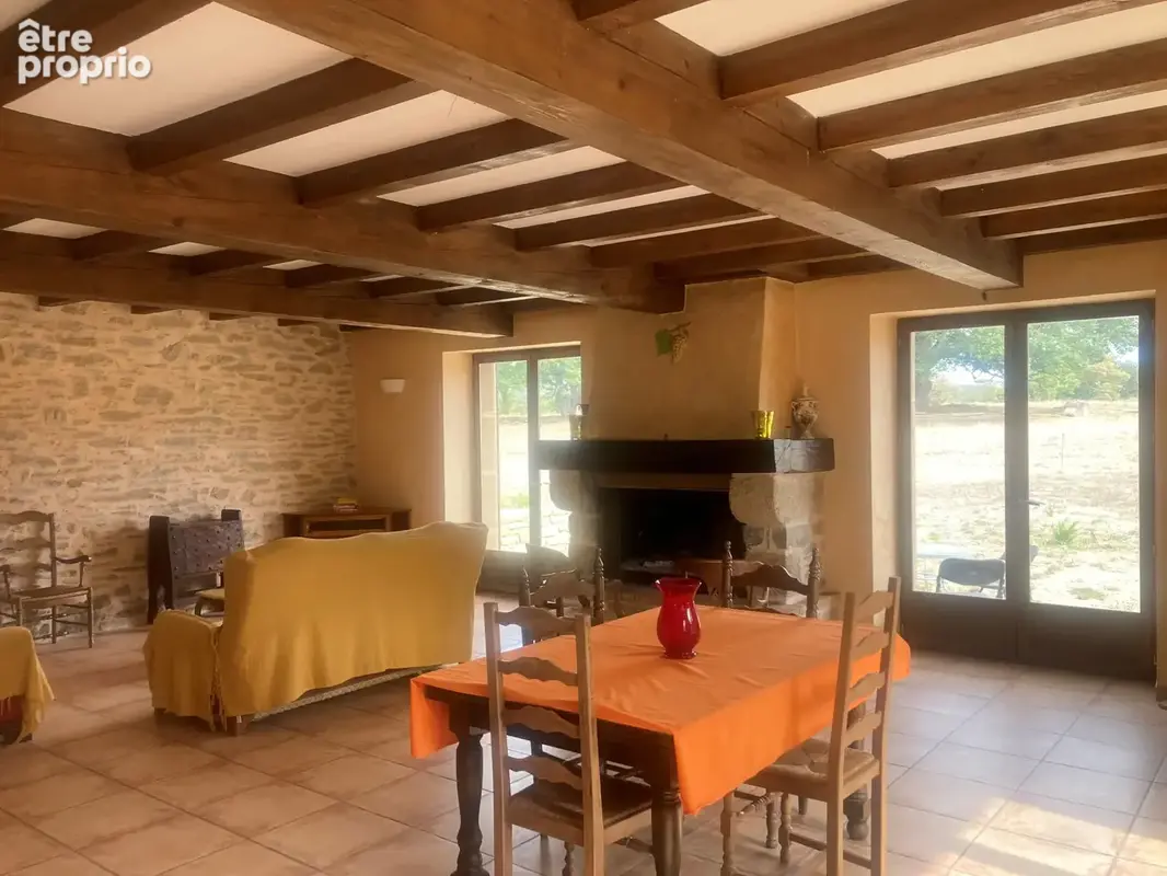 Esperaza, belle maison en pierre, 4 chambres, garage, terrain arboré . - photo 4