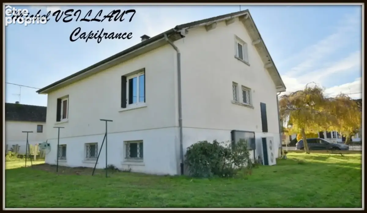Maison à vendre 5 pièces DORNES (58), 3 chambres, terrain 757 m², pompe à chaleur, poêle à granulés - photo 2
