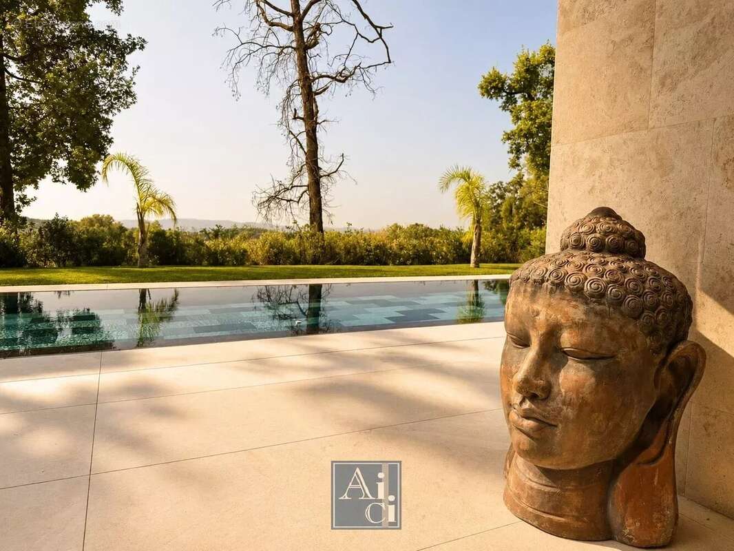 Opio proche valbonne – domaine privé – villa contemporaine neuve - photo 3