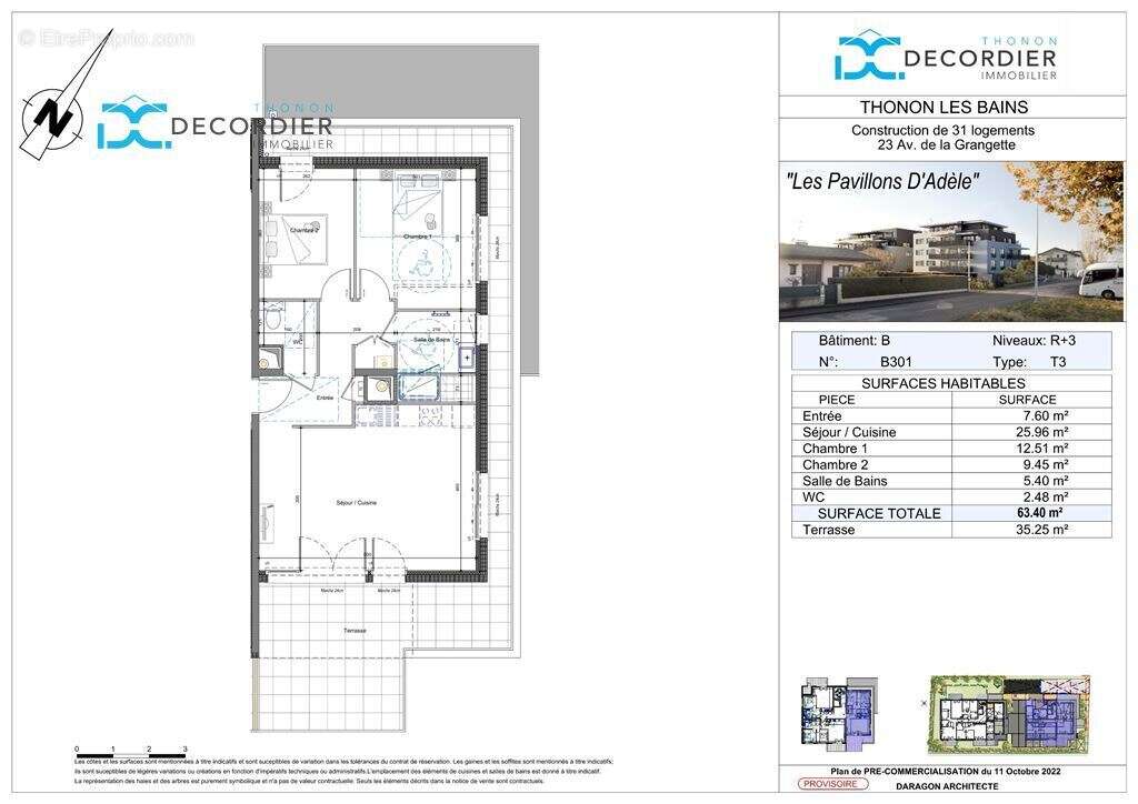 Appartement à THONON-LES-BAINS