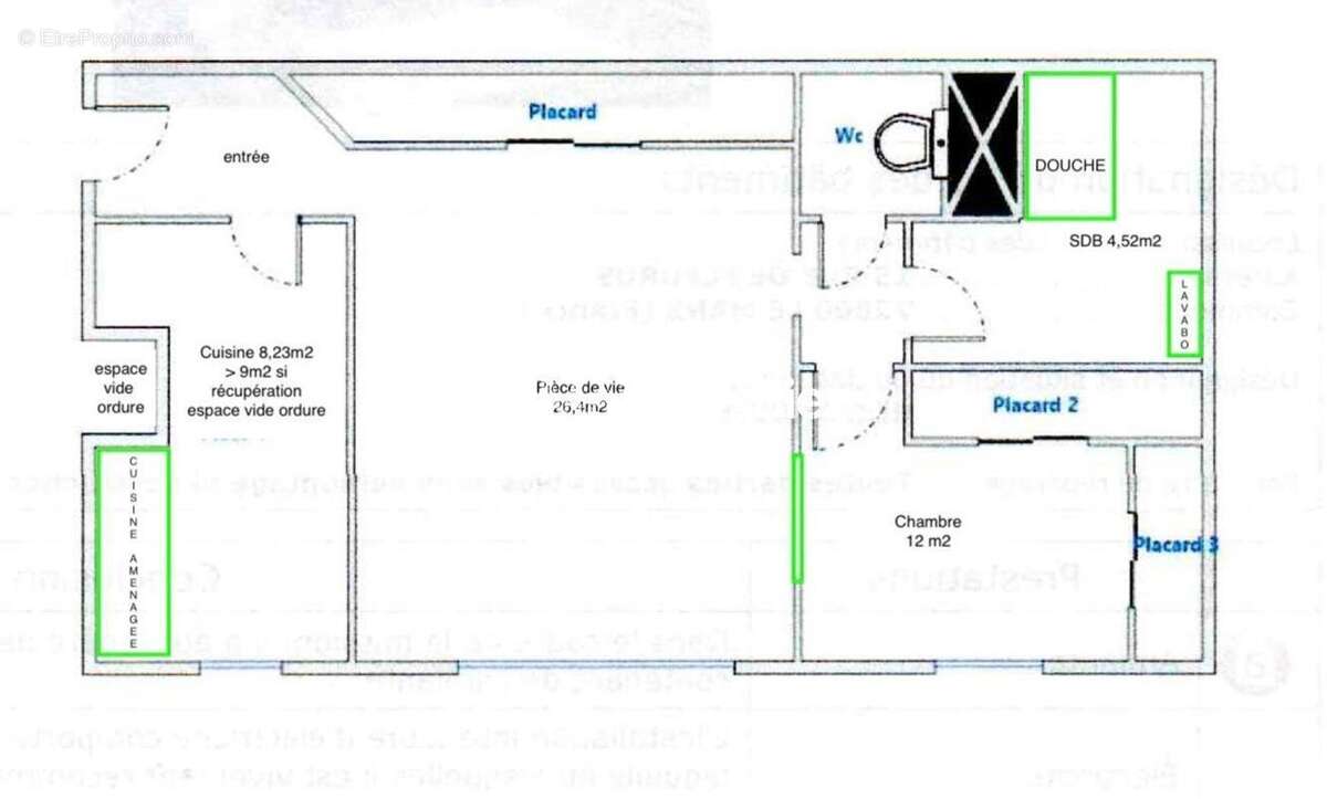 Appartement à LE MANS
