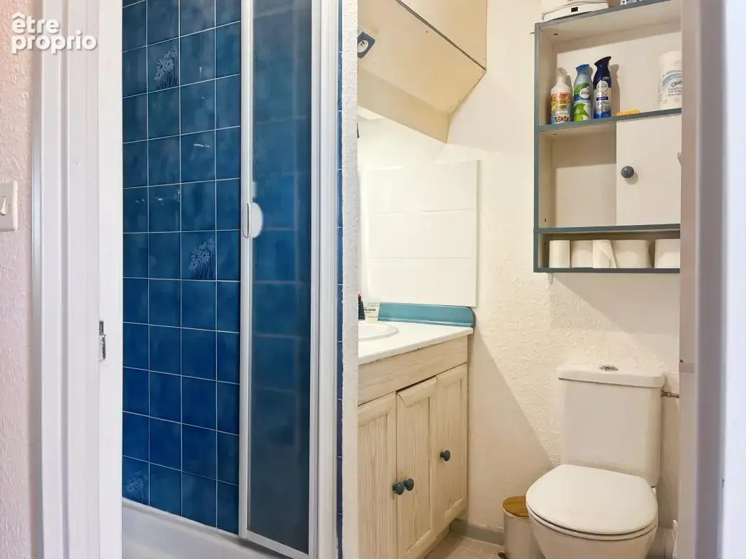Vente studio cabine à Marseillan Plage avec loggia et parking - photo 8