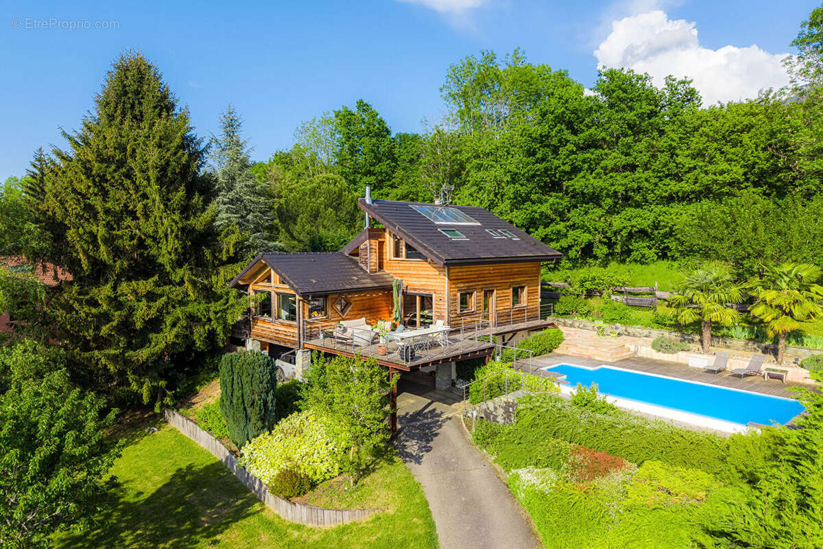 Chalet Pugny Chatenod 5 pièces 220 m2 - vue lac panoramique - photo 2