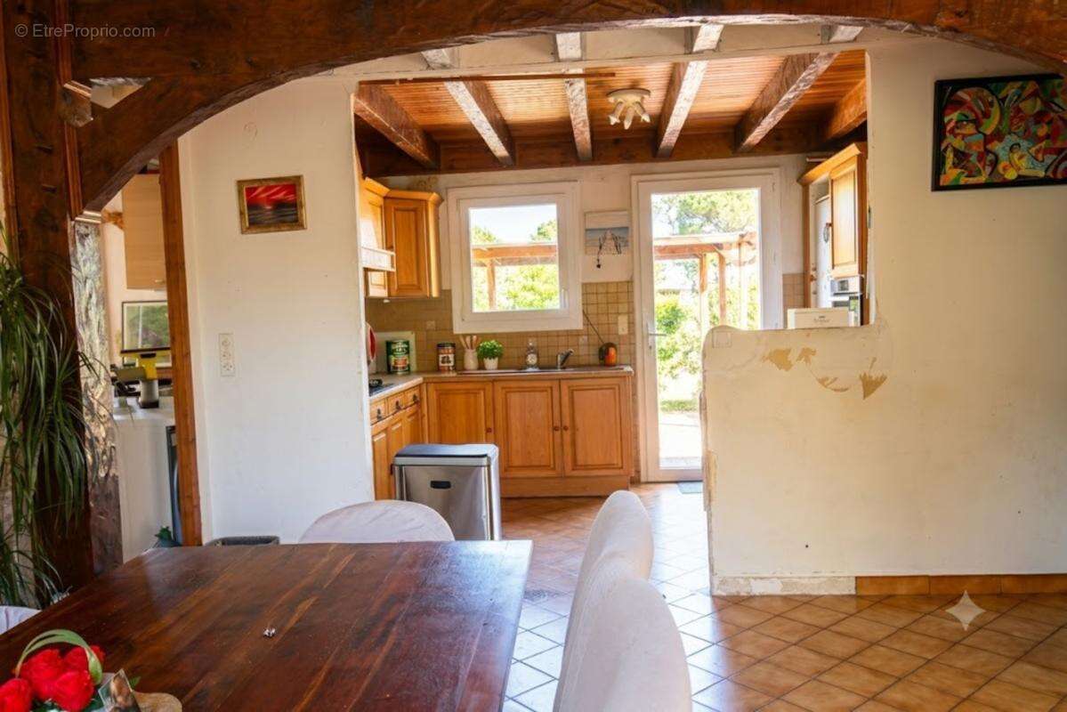 Maison bois type chalet 125 m² sur terrain de 5 110 m² divisible - ONESSE-ETR-LAHARIE - photo 2