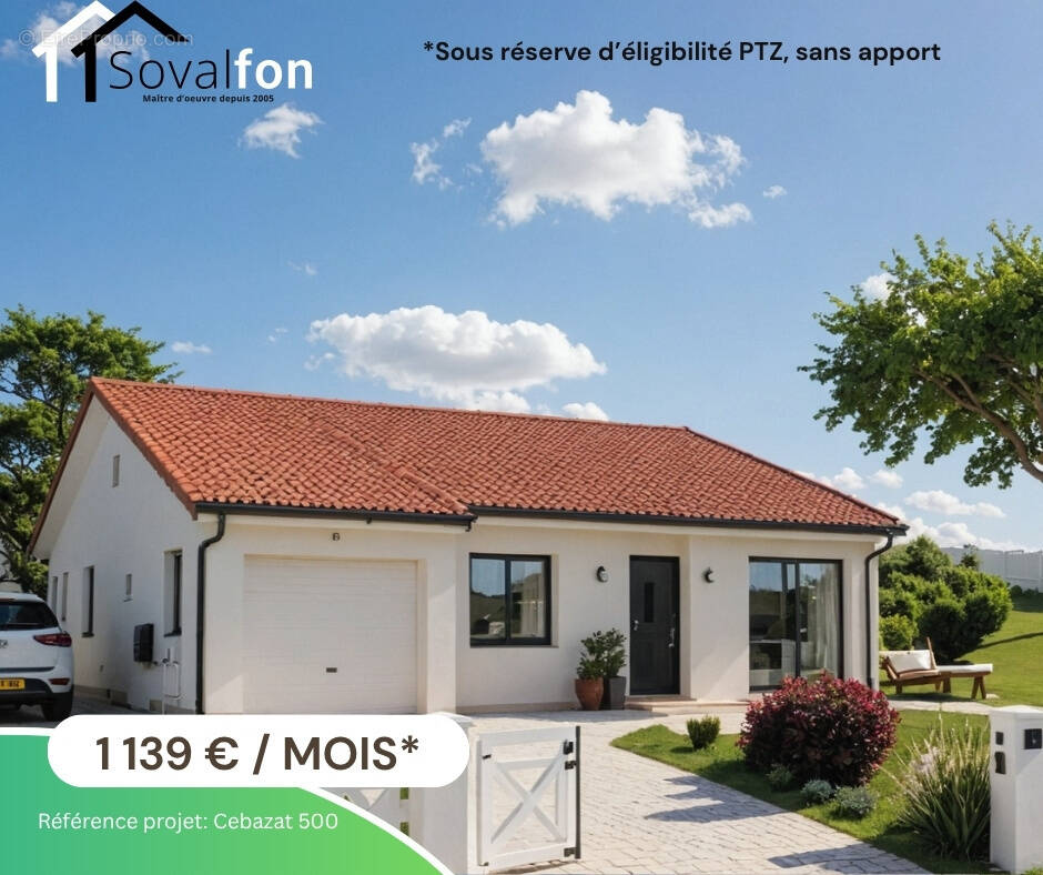 Maison à CEBAZAT