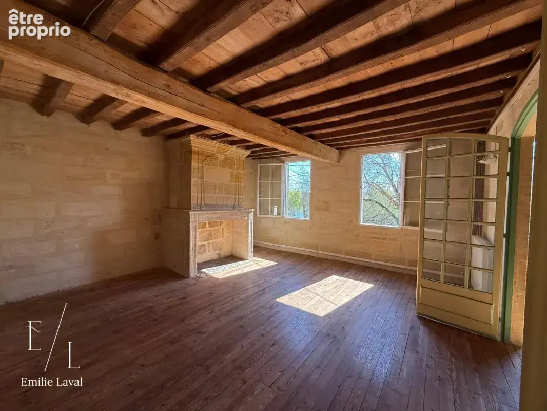 Maison en pierre au calme avec 4 chambres et vue rivière à SAINTE TERRE (33) - photo 4