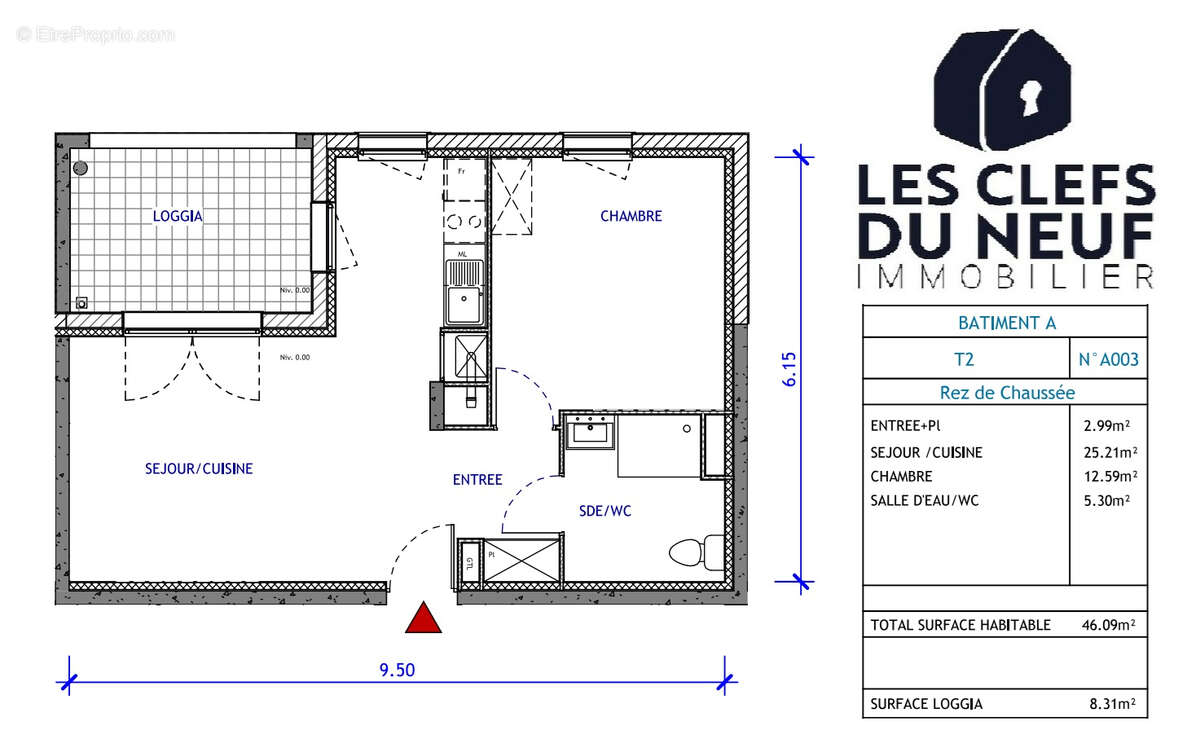 Appartement à VALENCIENNES