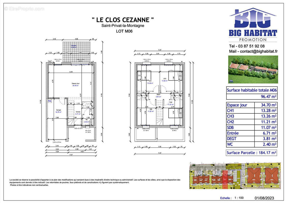 Maison à SAINT-PRIVAT-LA-MONTAGNE