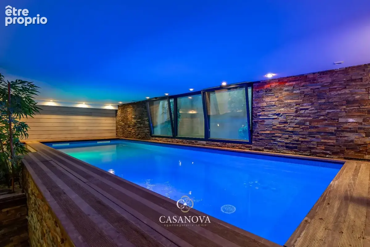 Maison d'architecte de 300 m² avec 5 suites, piscines, salle de sport, salle de cinema à Montpellier - photo 21