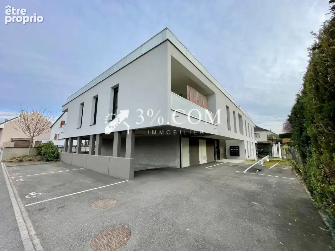 3%.COM - EXCLUSIVITÉ à BEHLENHEIM, F3 de 69m2, garage et par - photo 3