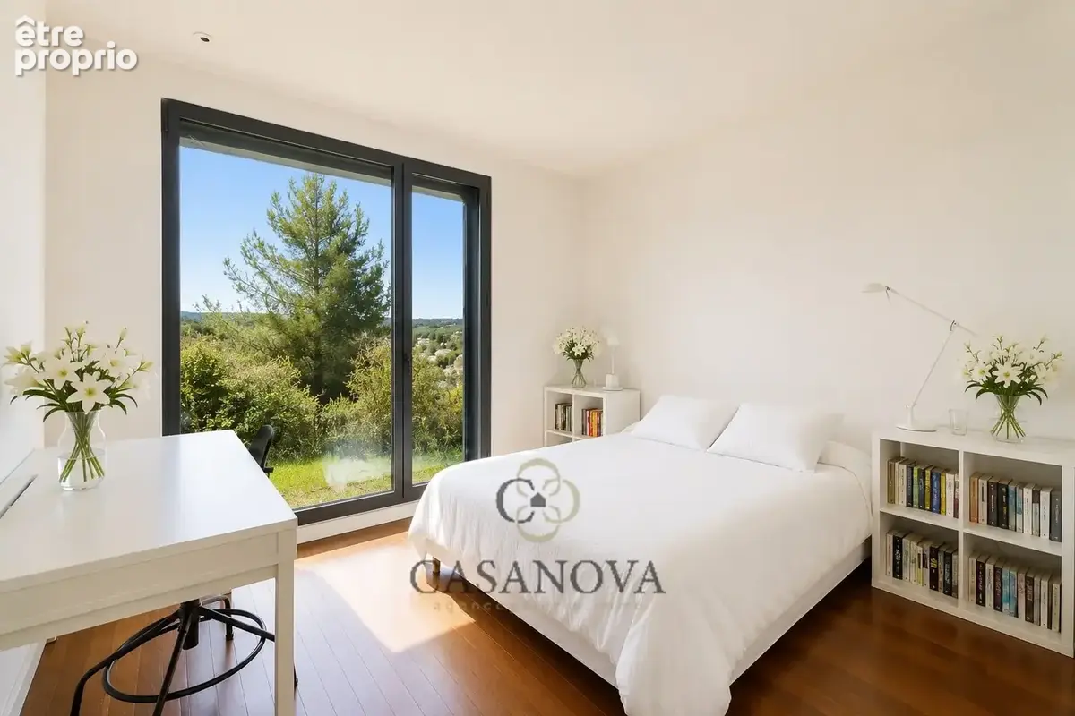 Villa d'architecte de plain-pied avec piscine et vue panoramique à Castelnau-le-Lez - photo 13