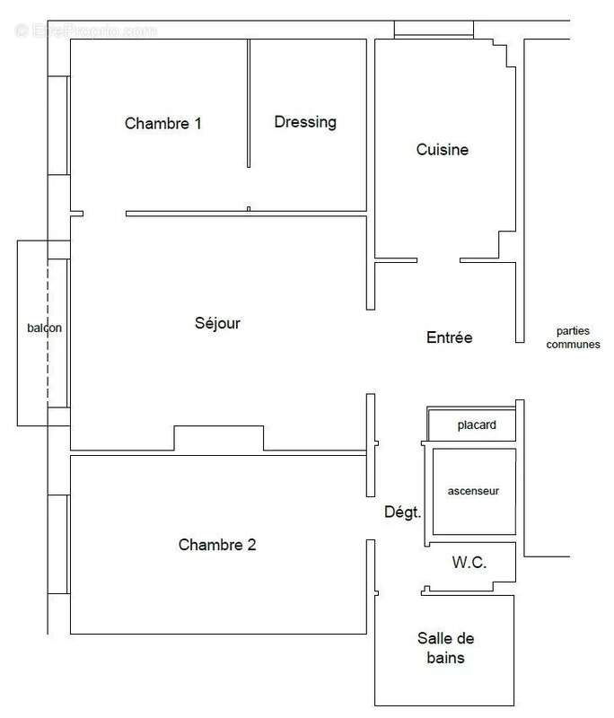 Appartement à PARIS-16E