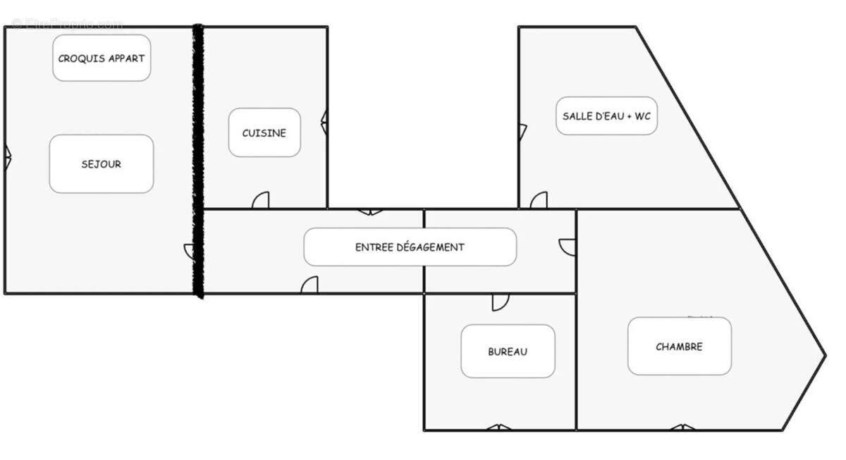 Appartement à PARIS-19E