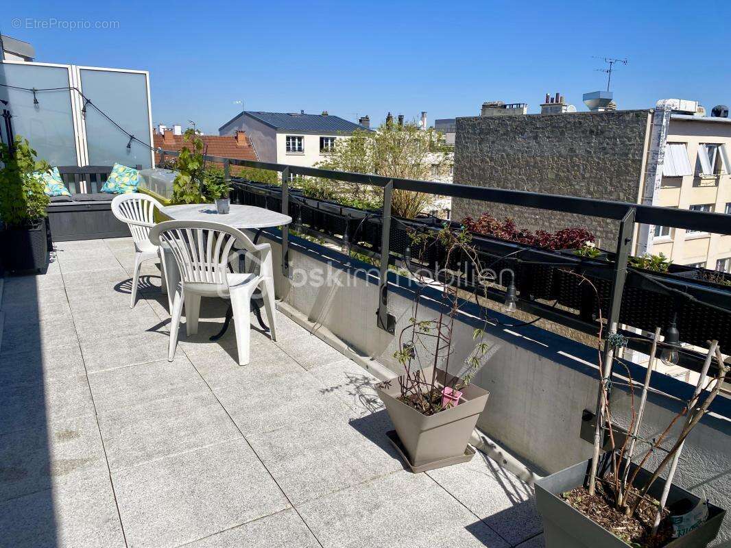 Appartement récent 2 pièces de 50m² avec terrasse de 17m² - photo 7