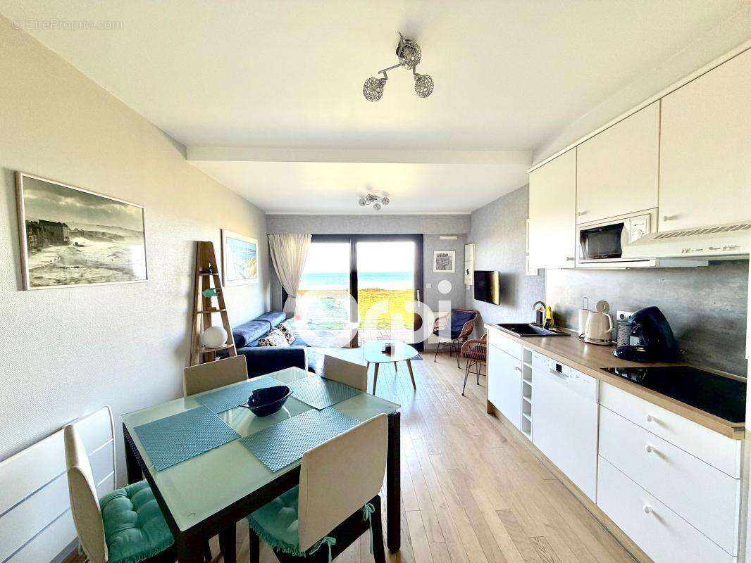  Appartement La Naturelle vue et face mer Wimereux  - photo 3