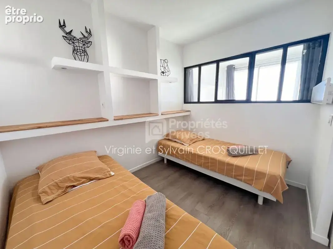 Appartement VUE MER DERNIER ETAGE Le Barcarès  42 m2 - photo 6