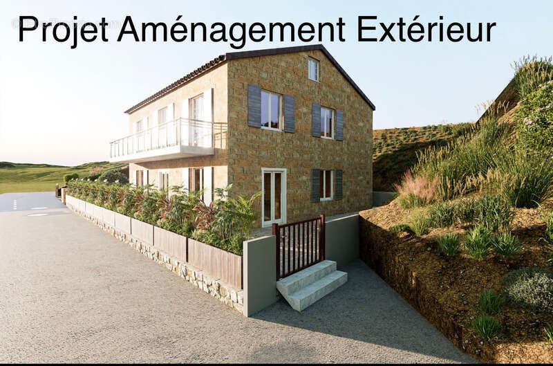 Dpt Corse (20), à vendre PARTINELLO, maison en pierres avec terrasse et parking, proche de la plage - photo 7