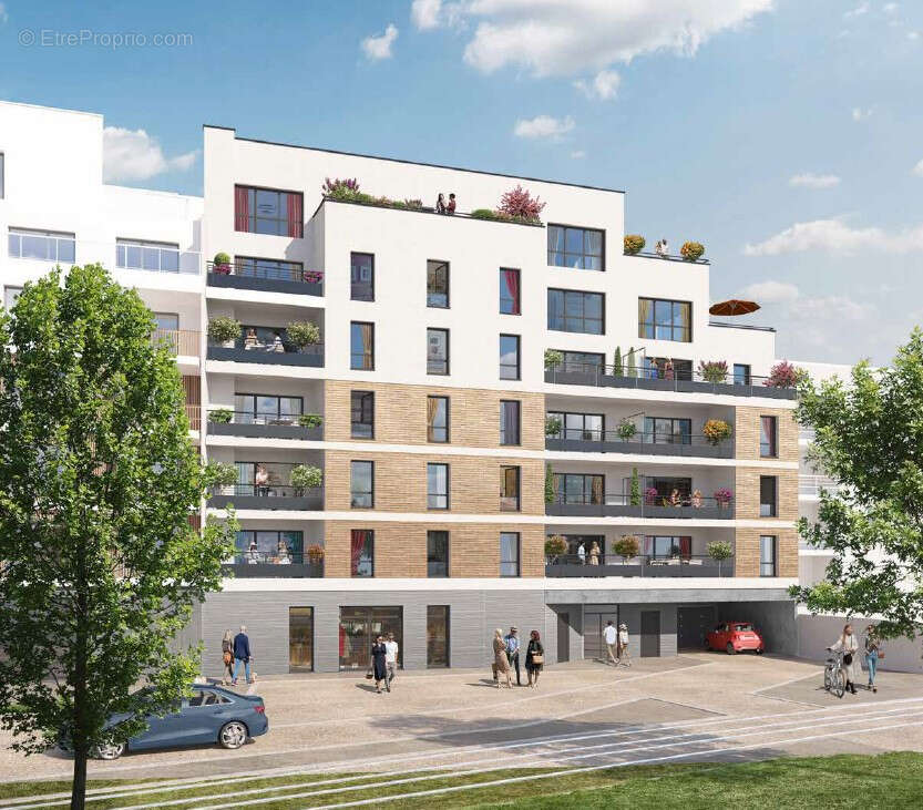 À vendre - Appartement 4 pièces 100.60 m²  -Dernier étage -  Ambilly (quartier Croix d'Ambilly) - photo 12