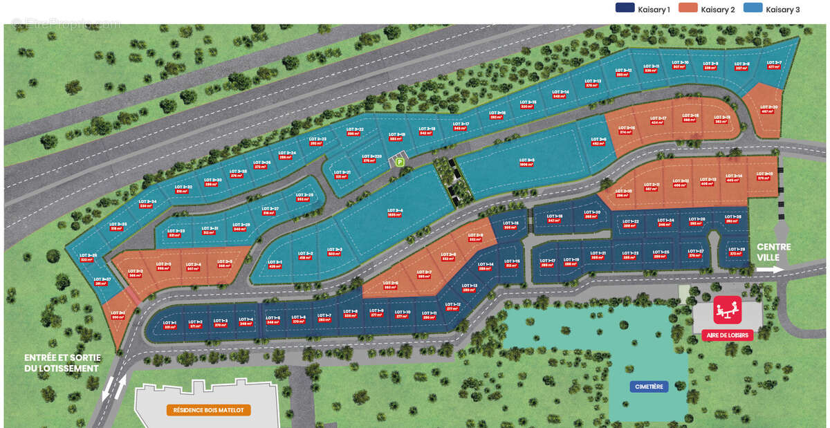 Terrain à SAINT-PIERRE