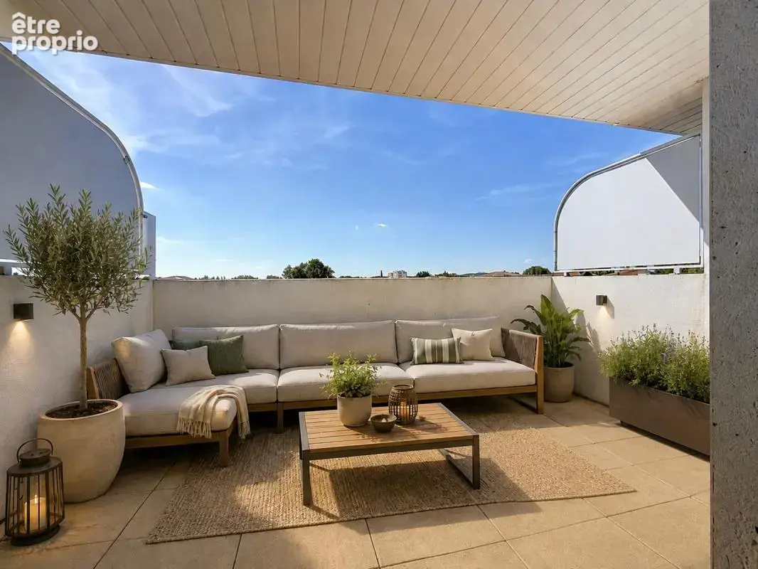 Exclusivité - extra-muros avignon duplex t2 - terrasse - photo 3