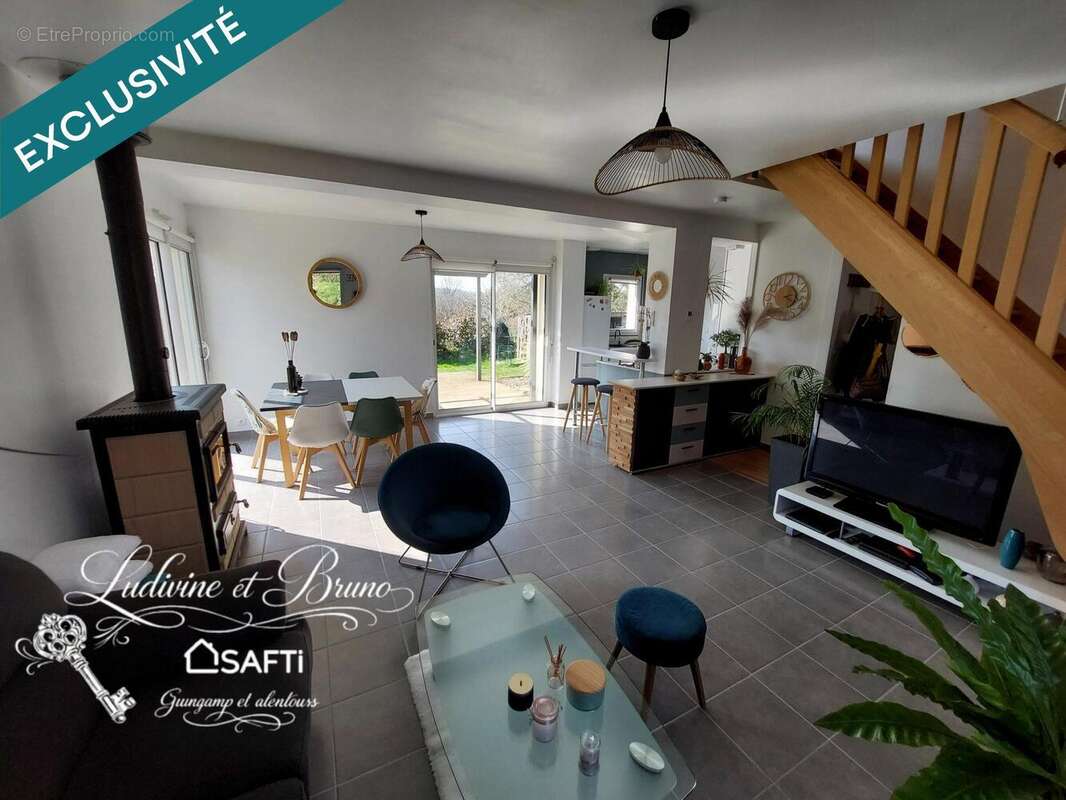 Maison 90 m² à Belle-Isle-En-Terre  - photo 2