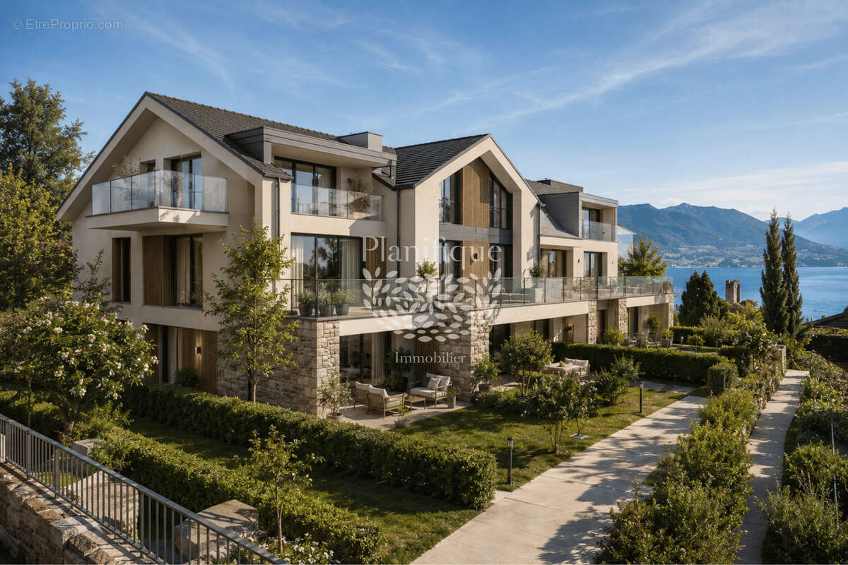 Yvoire — Duplex 4 pièces sur 2 niveaux avec terrasse, à 150 m du Lac Léman - photo 15