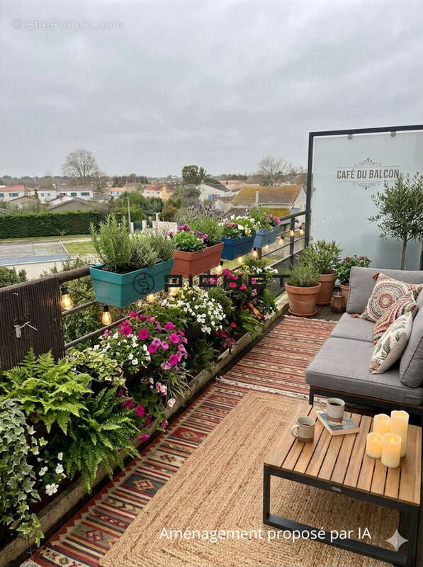 Appartement Le Haillan 2 pièce(s) 49.5 m2 avec grand balcon et parking couvert - photo 2
