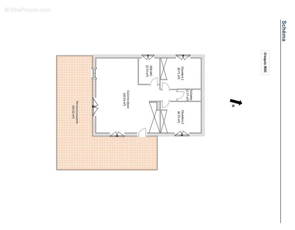 Maison à SANTA-LUCIA-DI-MORIANI