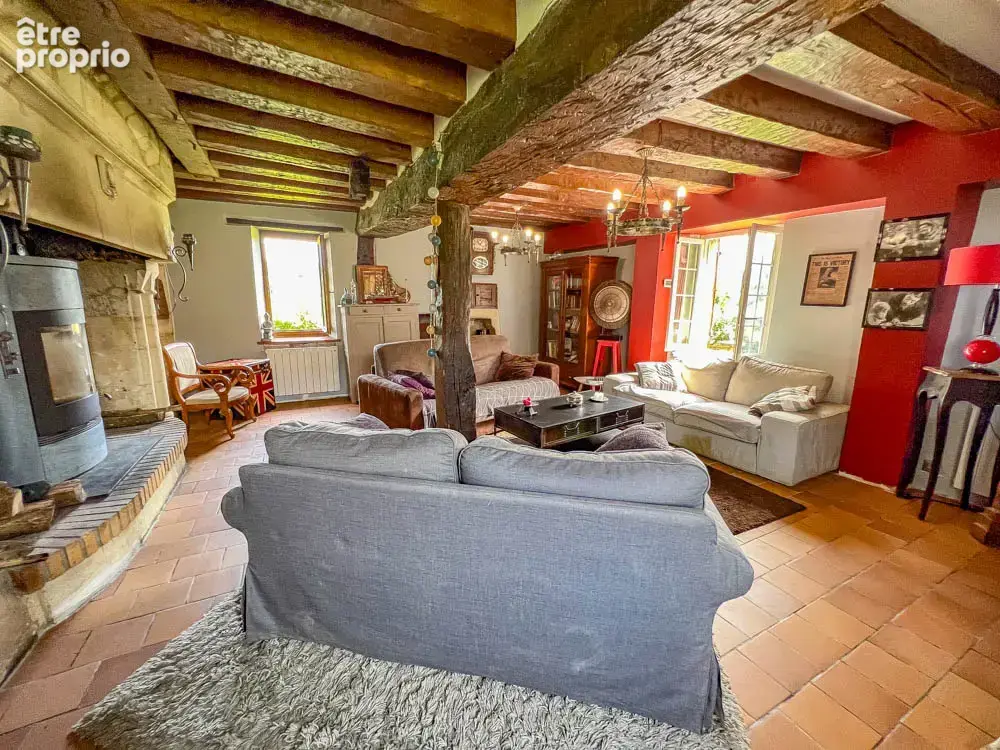 EXCLUSIVITE SOCOGEFIM : Maison en colombages et pierre et briques de charme avec très belle vue - photo 7