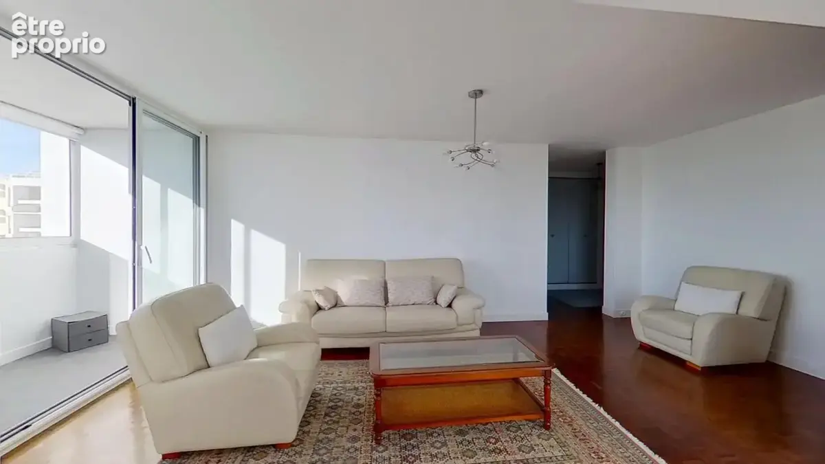 3/4 pièces –12e étage – Vue imprenable – Loggia – Quartier des Coutures - photo 4