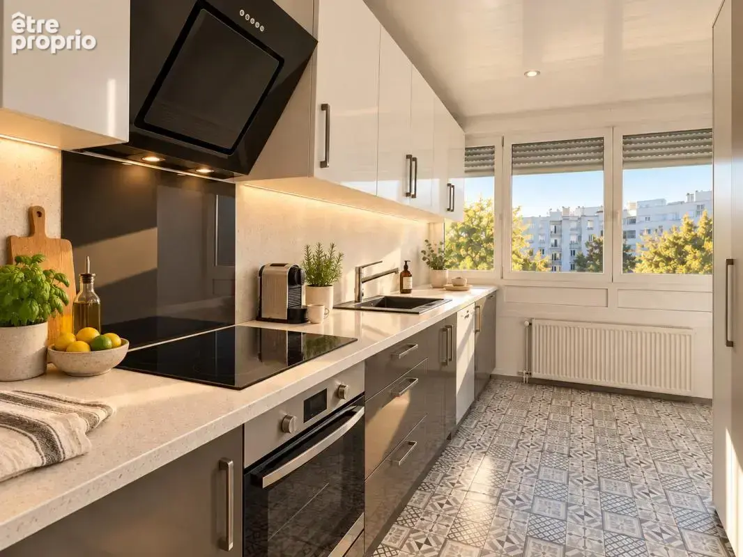 Baisse de prix – lyon 7ᵉ  t4 de 77 m² – vue dégagée – parc sergent blandan - photo 8