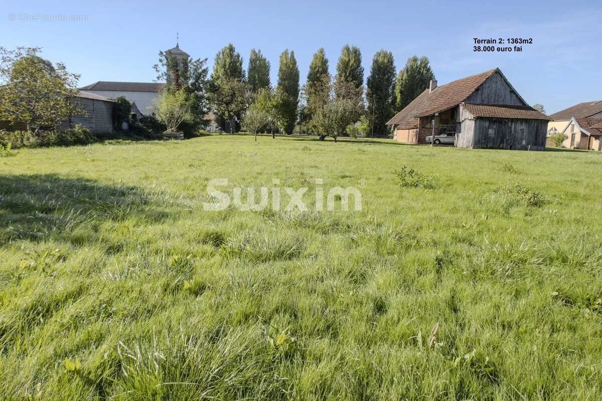 Terrain à SAINT-DIDIER-EN-BRESSE