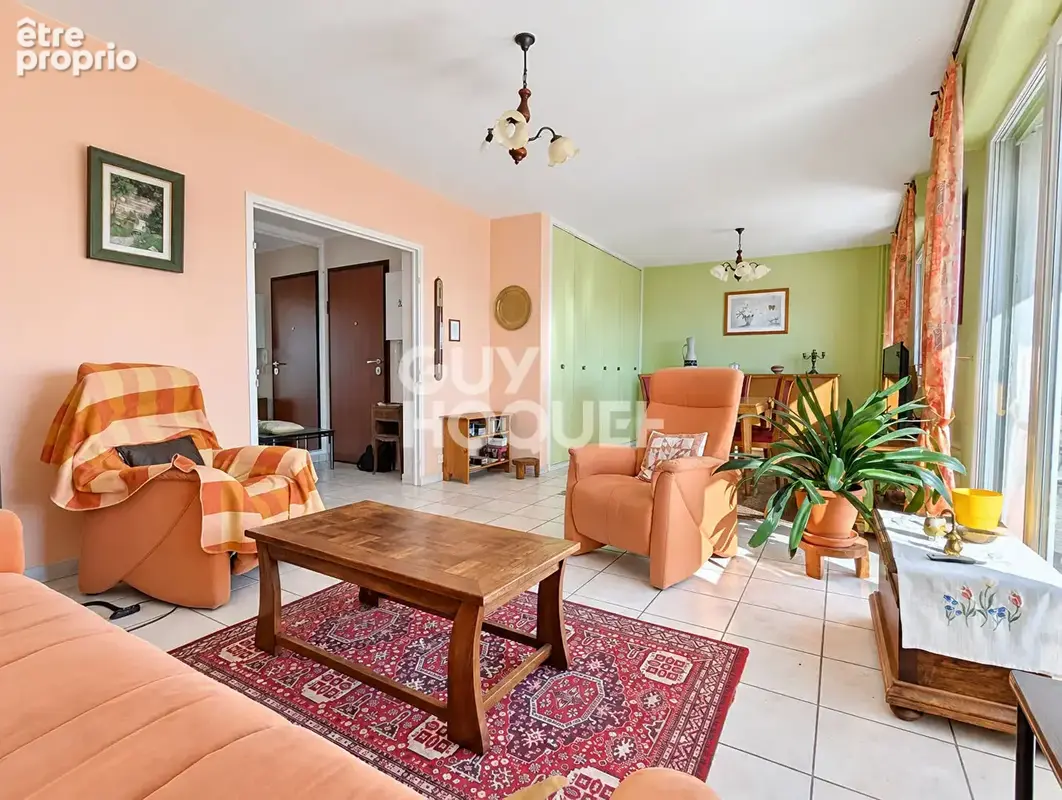 Appartement 92 m², balcon parking - photo 1