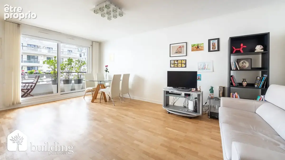 Levallois-Perret - Front de Seine - Pompidou - 3 pièces de 73,7m2 avec balcon plein Sud - photo 10