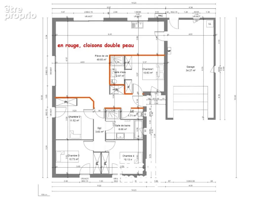 Rare - maison 2018 de 117m² - etat neuf - 4 chambres - domotique - terrain clos 1 500m² - photo 14