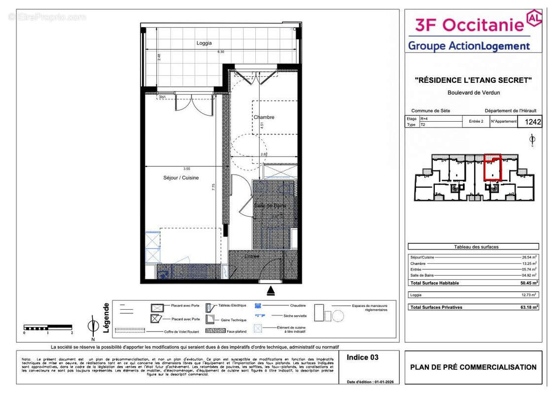 Appartement à SETE