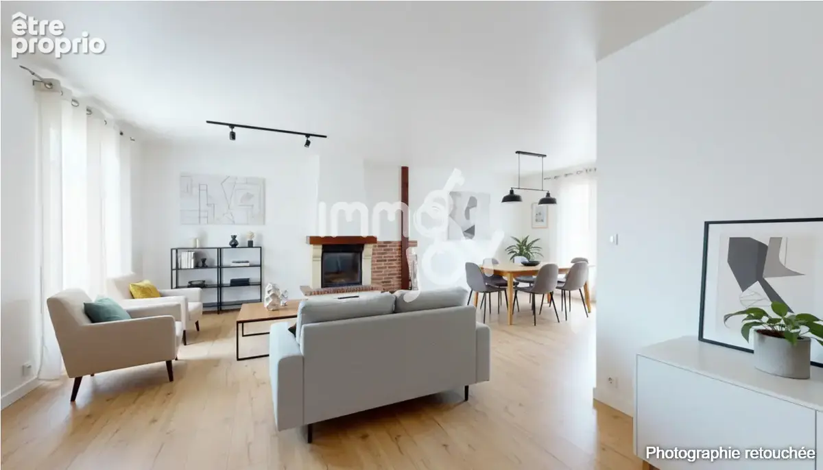 Maison de 120 m2 de plain-pied avec garage et piscine - photo 3