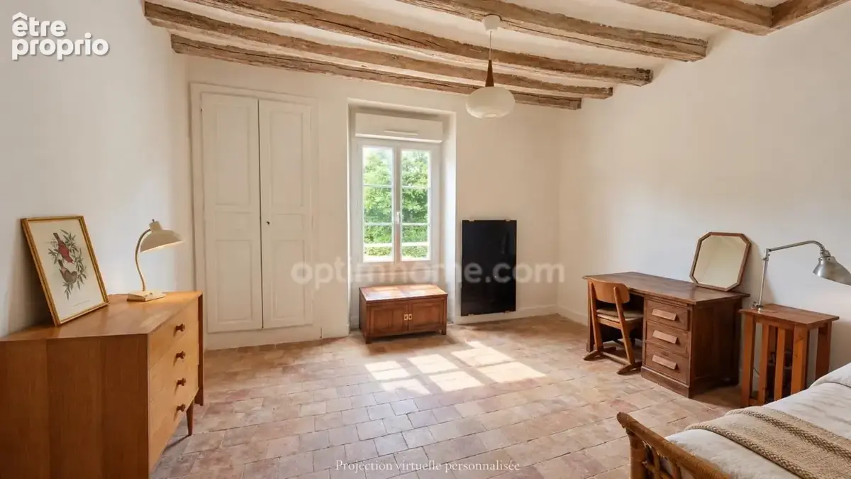 Maison de caractère 180 m² rénovée par architecte (travertin, laine de bois) sur jardin 700 m² — À l'orée de la forêt - photo 11