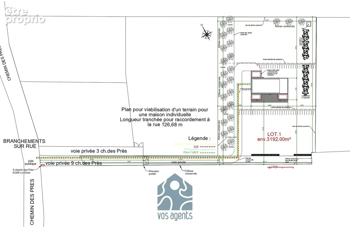 Terrain constructible de 3192m2 - photo 10