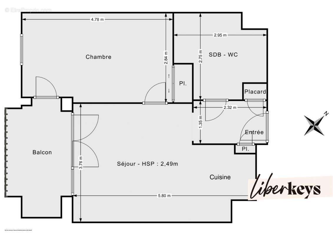 Appartement à PARIS-19E